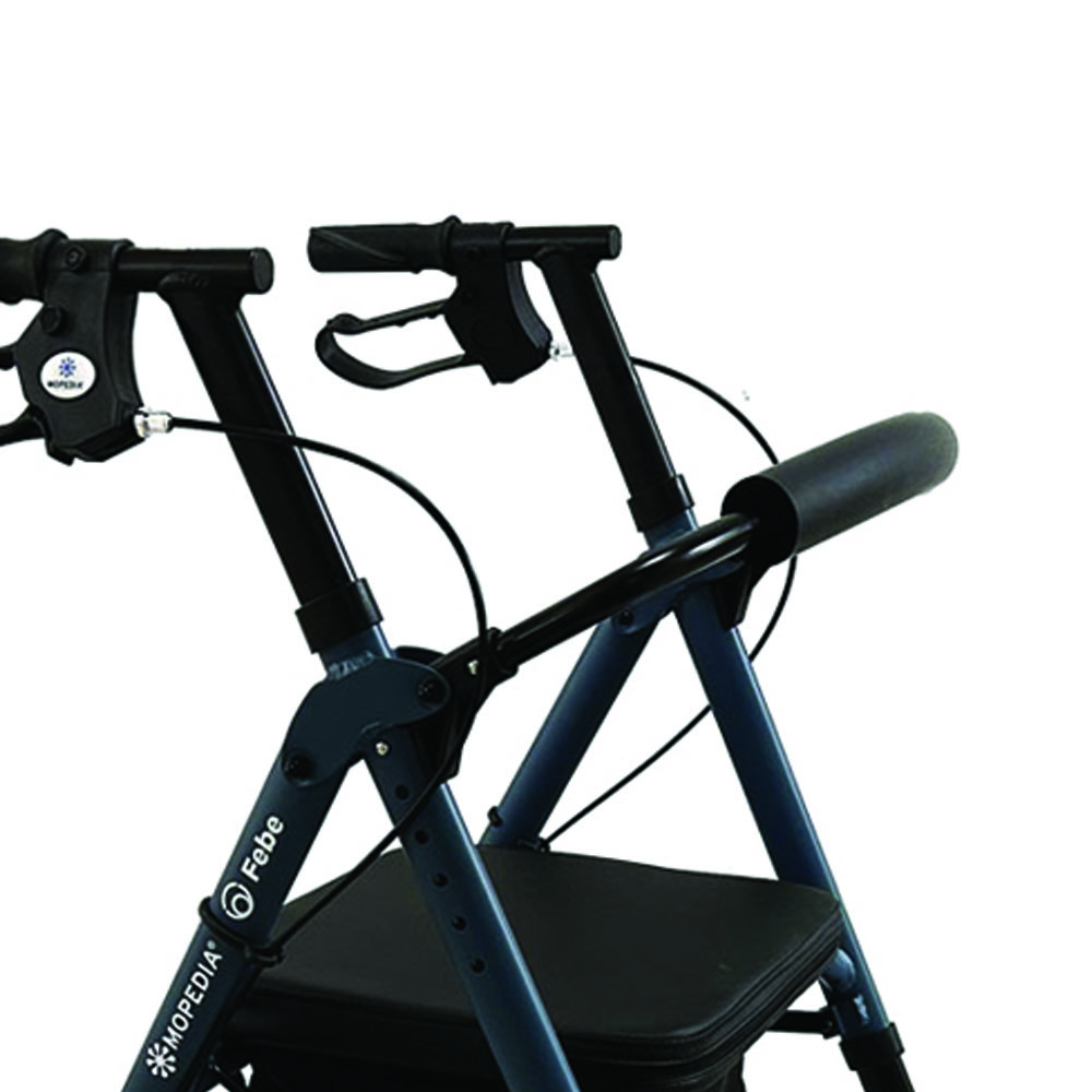 Rollator Walkers - Mopedia Febe Folding Rollator Walker For Elderly Disabled 4 Wheels