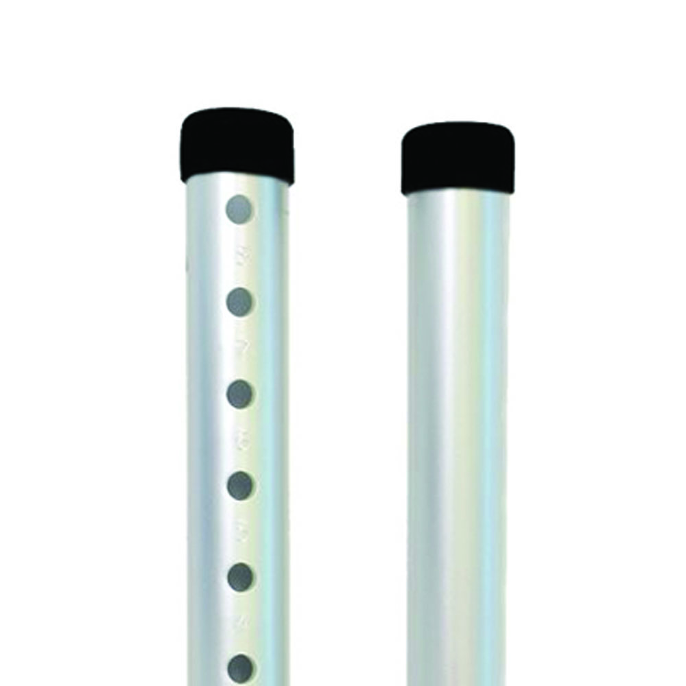 Accessories and spare parts for walkers - Mopedia Pair Of Legs And Fixed Wheels For Underarm Walkers 7cm 8 Holes