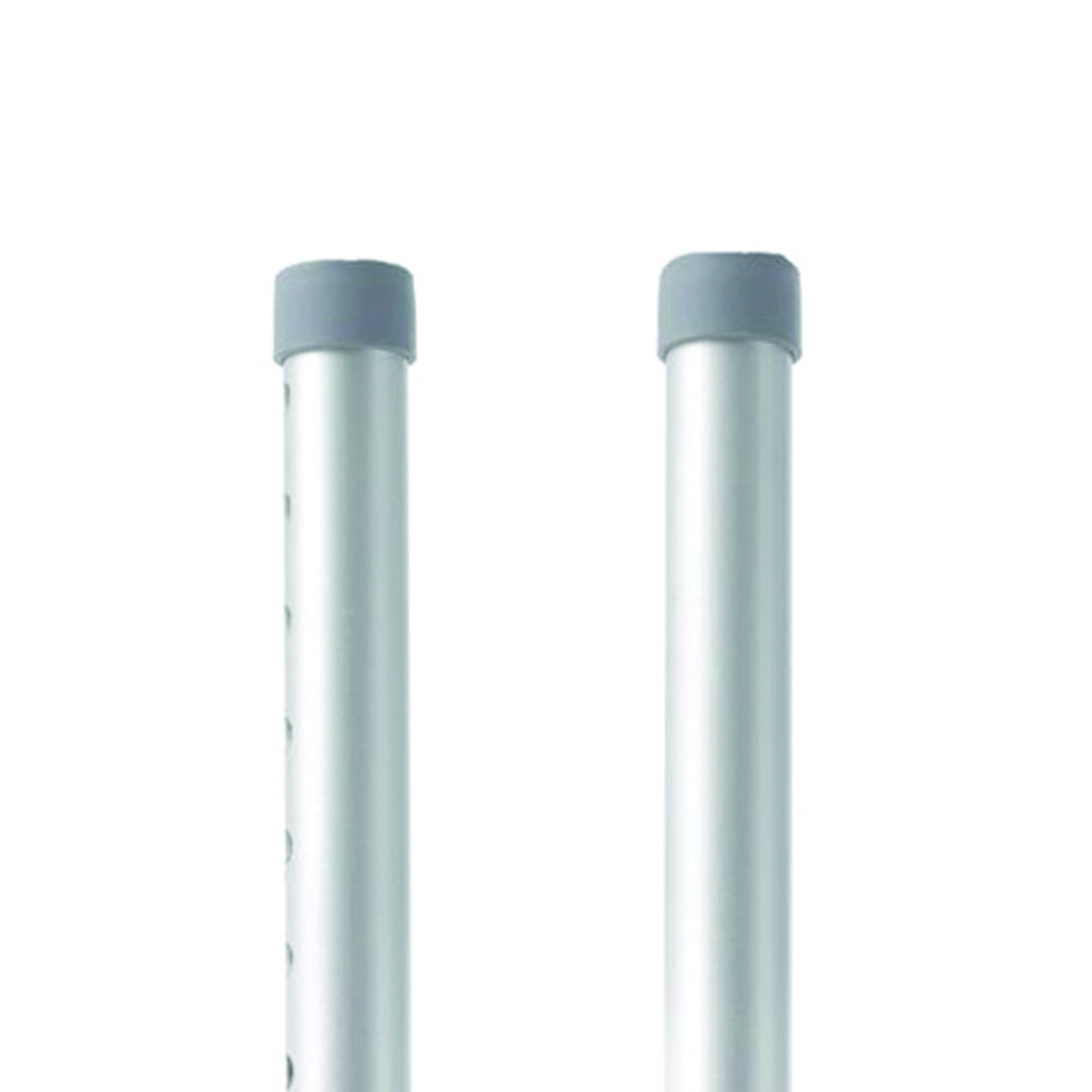 Accessories and spare parts for walkers - Mopedia Pair Of Legs And Swivel Wheels For Underarm Walkers 12cm 8 Holes