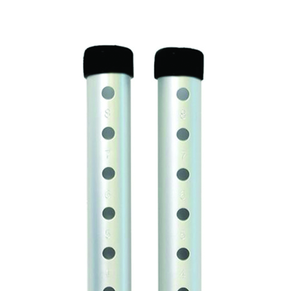Accessories and spare parts for walkers - Mopedia Pair Of 5-hole Leg Tips For Two-handed Walkers