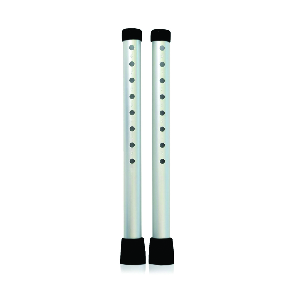 Accessories and spare parts for walkers - Mopedia Pair Of 8-hole Leg Tips For Two-handed Walkers