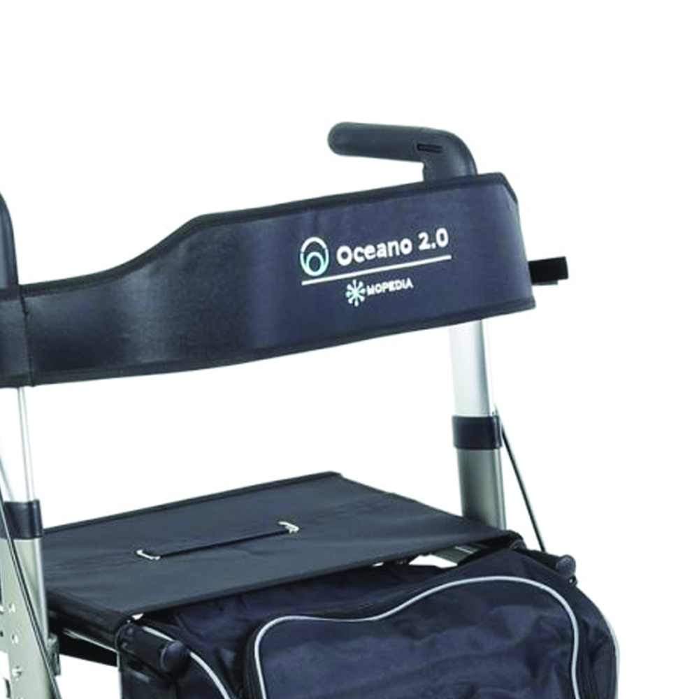 Rollatoren - Mopedia Gehwagen Rollator Faltbarer Ocean 2.0 Gehwagen Für ältere Menschen Mit Behinderung 4 Räder