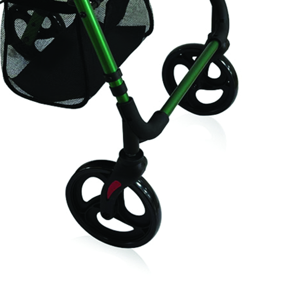 Rollator Walkers - Mopedia Rollator Folding Galatea Walker For Elderly Disabled 4 Wheels