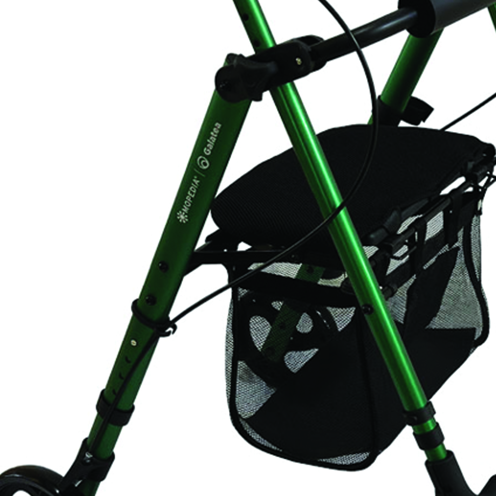 Rollator Walkers - Mopedia Rollator Folding Galatea Walker For Elderly Disabled 4 Wheels