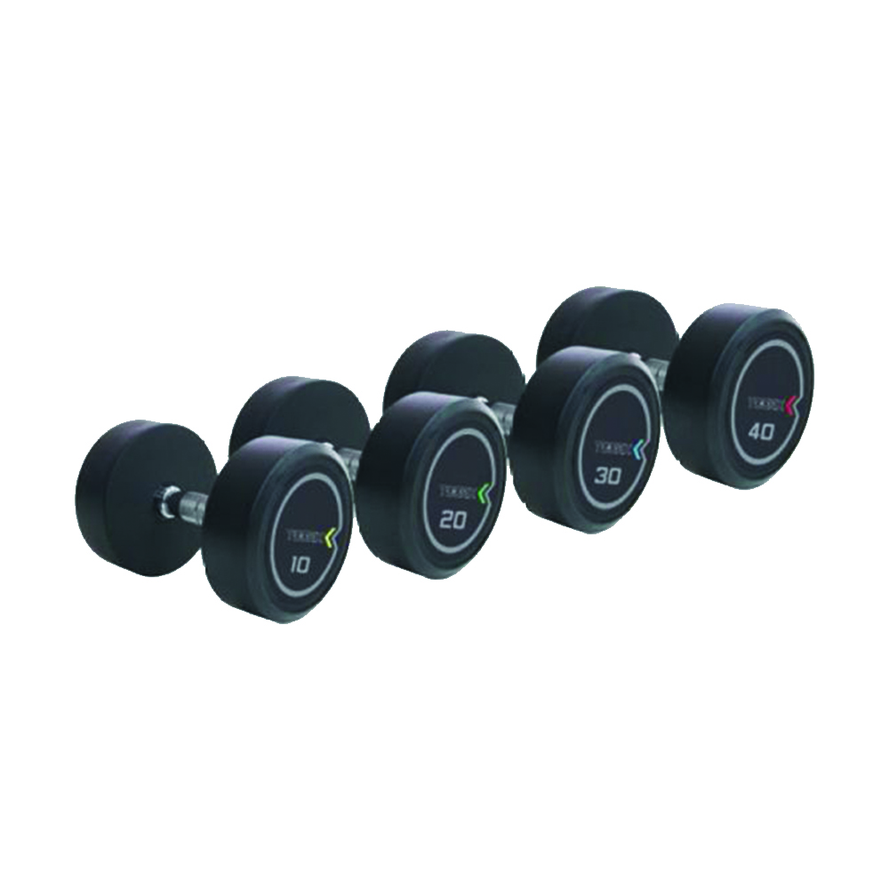 Handlebars - Toorx Professional Urethane Dumbbell Pairs Set From 4 To 24kg