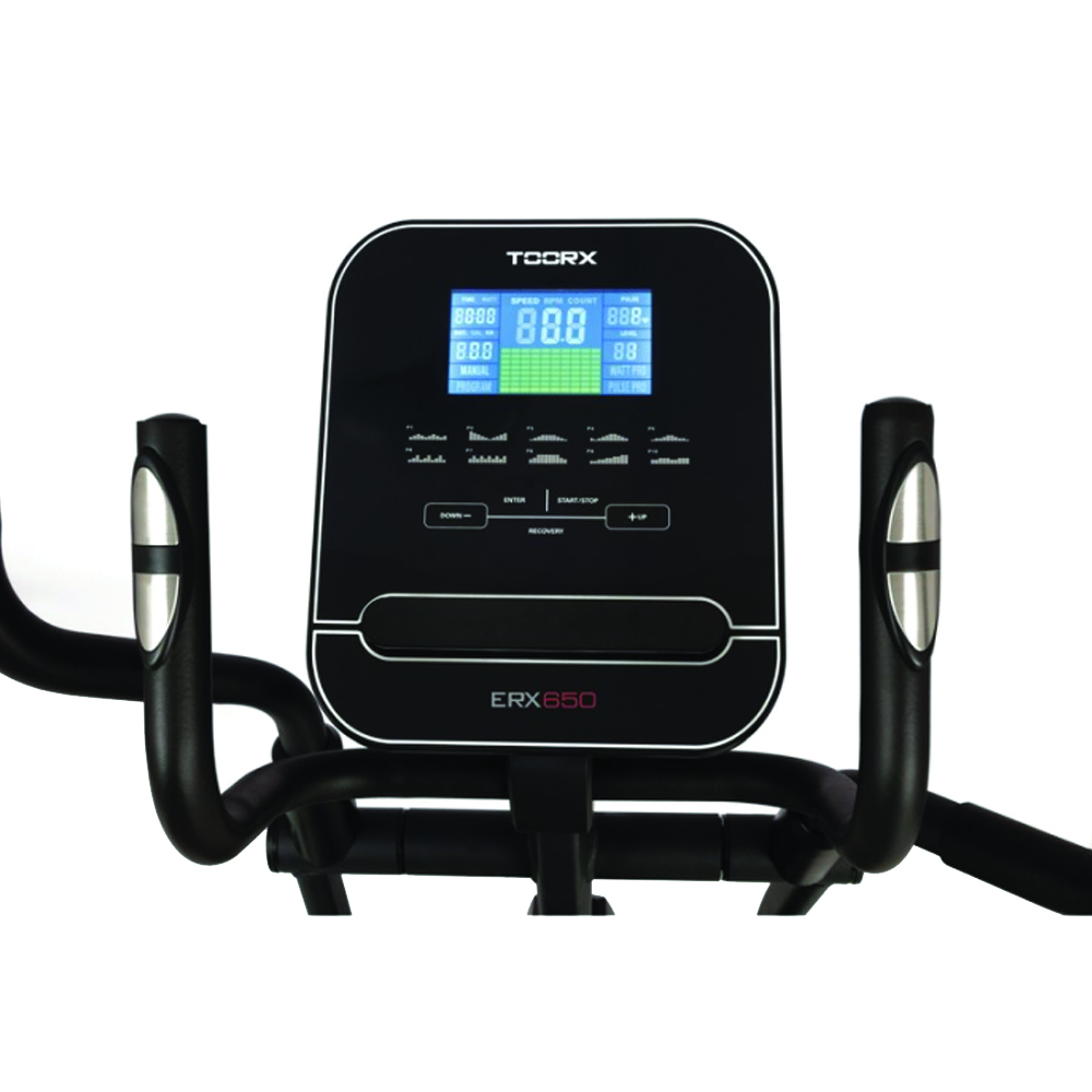 Elliptical - Toorx Ellittica Erx-650 Hrc Elettromagnetica Pedane Regolabili App Ready 3.0