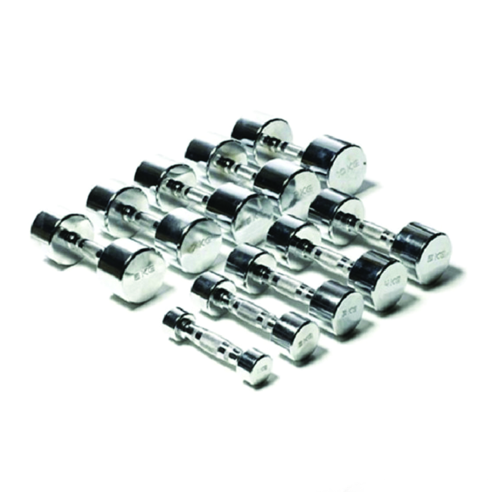 Handlebars - Toorx Chrome Dumbbell Set From 1 To 10kg