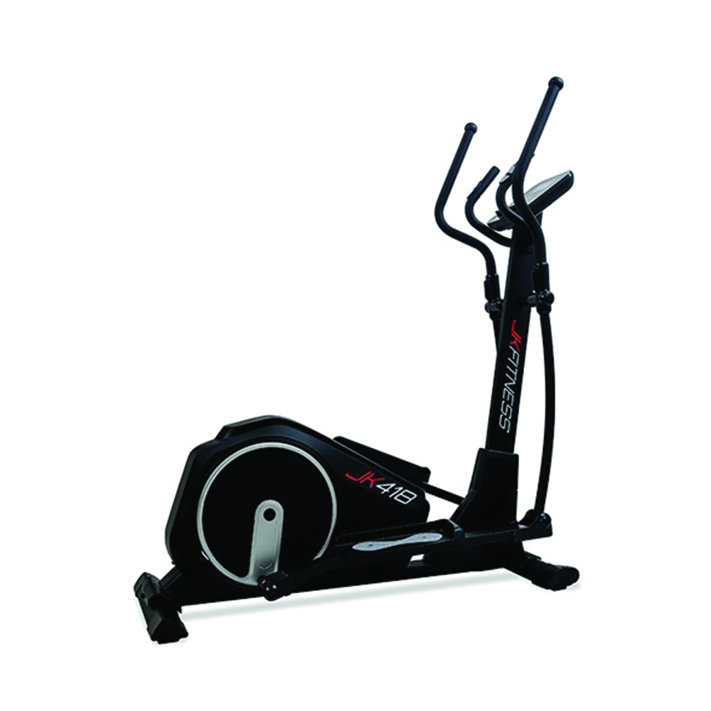 Elliptical - JK Fitness Magnetic Elliptical Trainer With Electronic Effort Adjustment Jk 418                                                