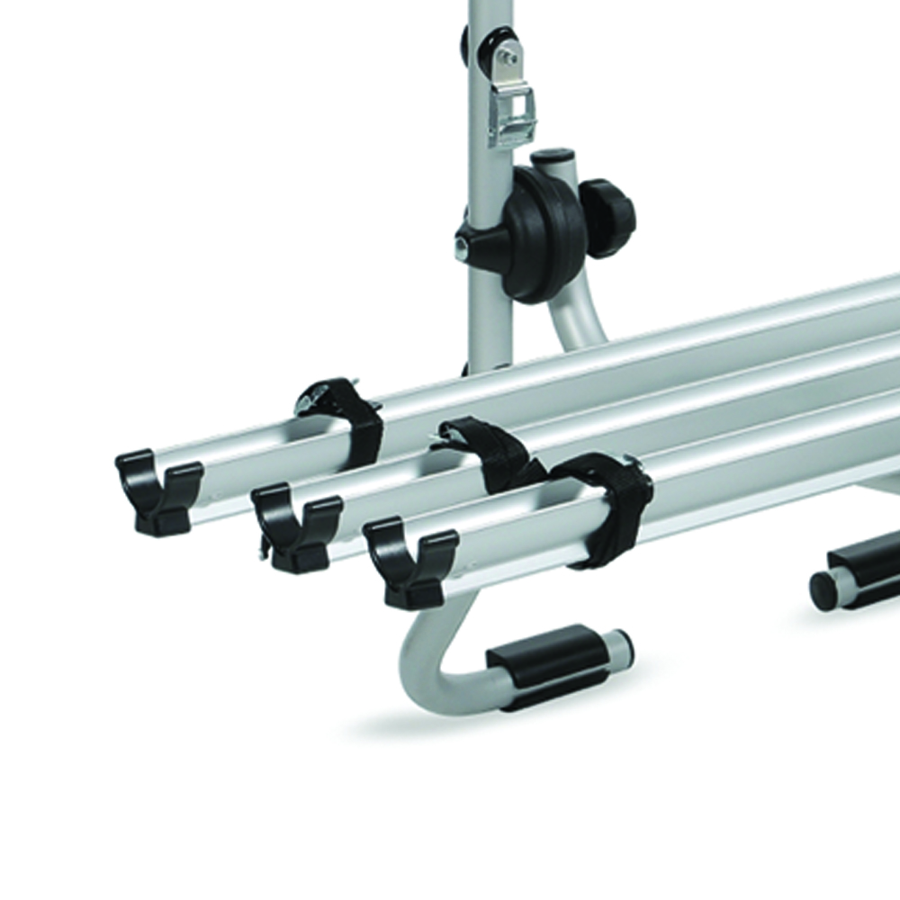 Rear bike rack - Fabbri Aluminum Modular Car Rear Bike Rack For 3 Bikes, 45kg Capacity