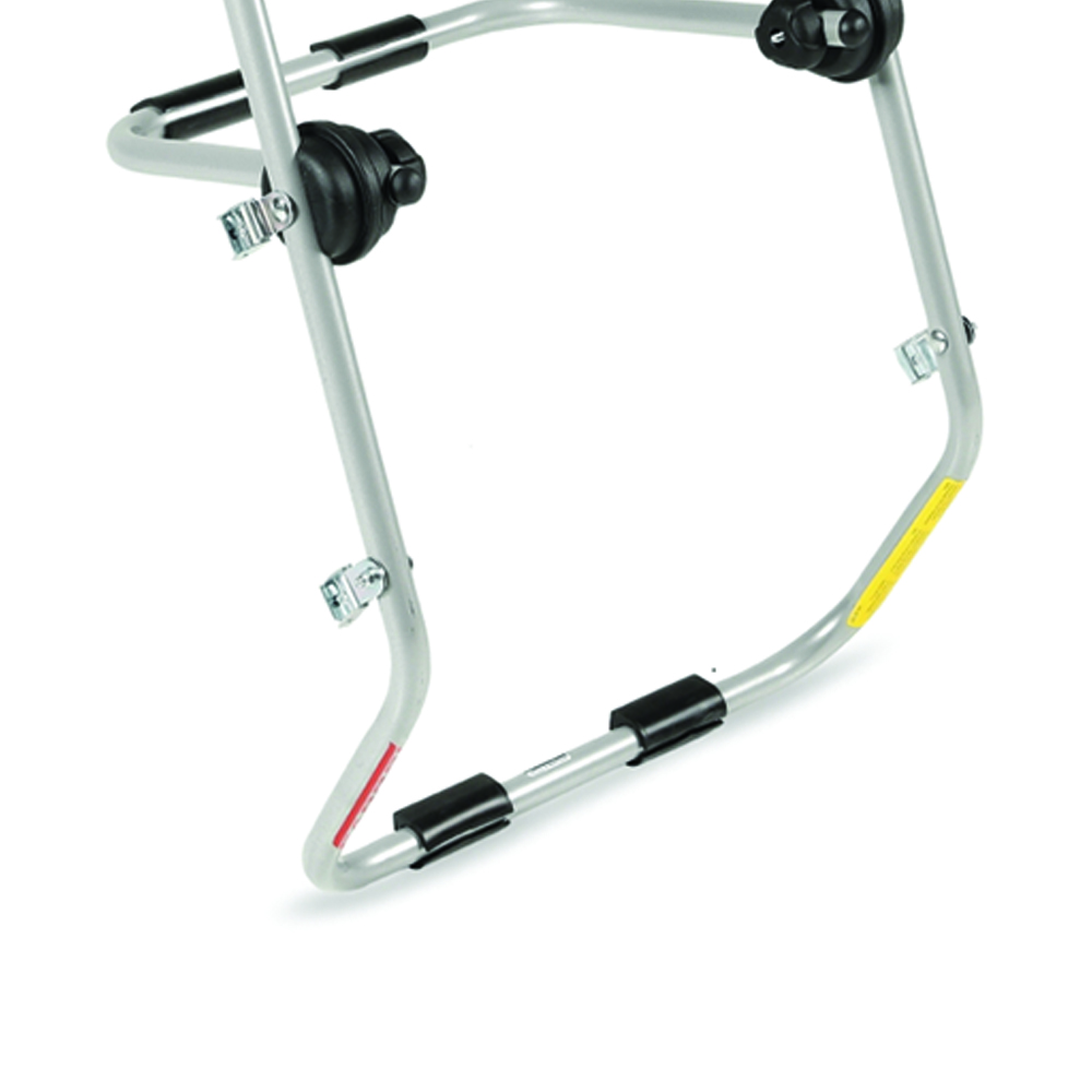 Rear bike rack - Fabbri Torbole Rear Car Bike Rack For 3 Foldable Steel Bikes