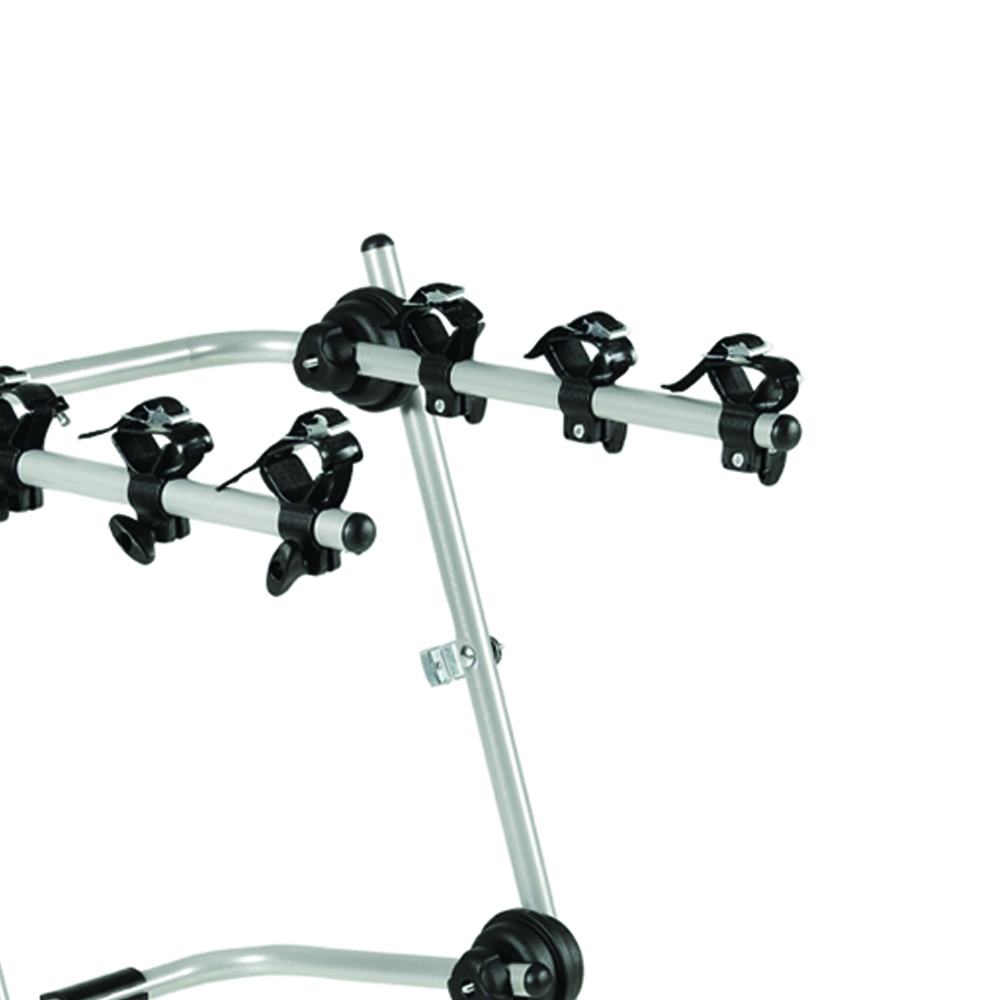 Rear bike rack - Fabbri Torbole Rear Car Bike Rack For 3 Foldable Steel Bikes