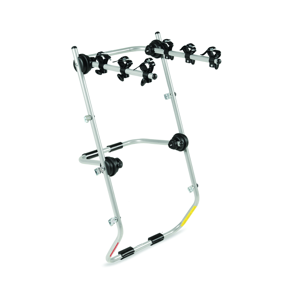 Rear bike rack - Fabbri Torbole Rear Car Bike Rack For 3 Foldable Steel Bikes