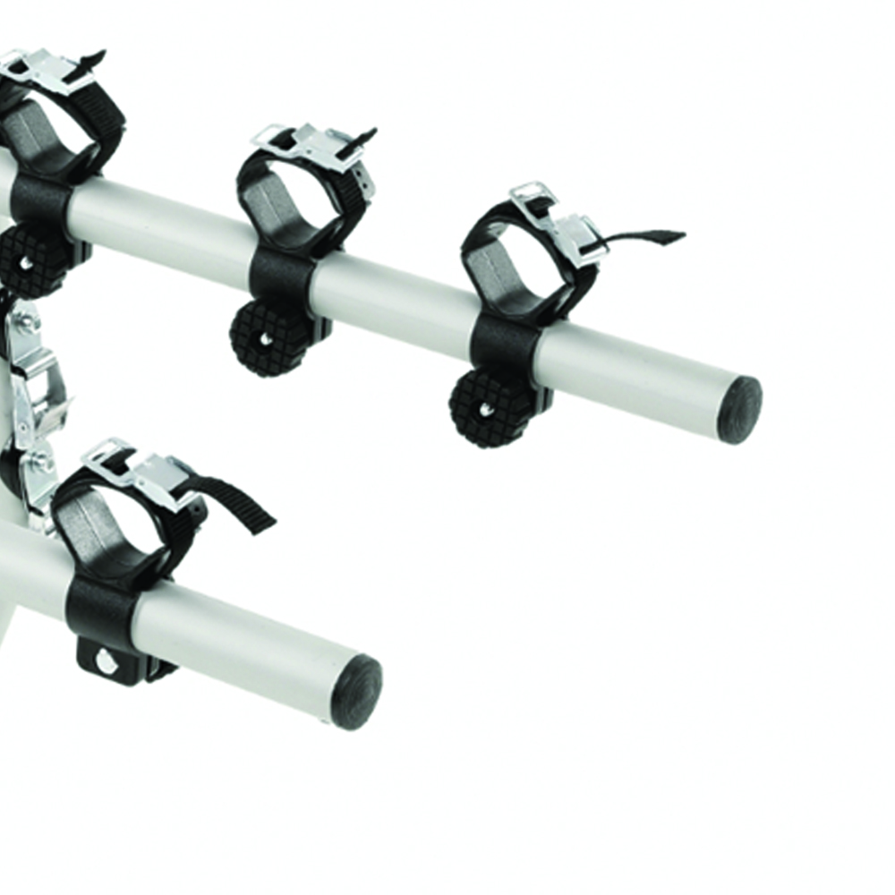 Rear bike rack - Fabbri Torbolino Rear Car Bike Rack For 3 Foldable Steel Bikes