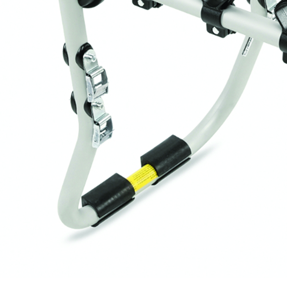 Rear bike rack - Fabbri Torbolino Rear Car Bike Rack For 3 Foldable Steel Bikes