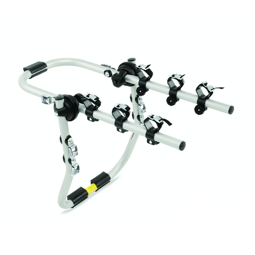 Rear bike rack - Fabbri Torbolino Rear Car Bike Rack For 3 Foldable Steel Bikes