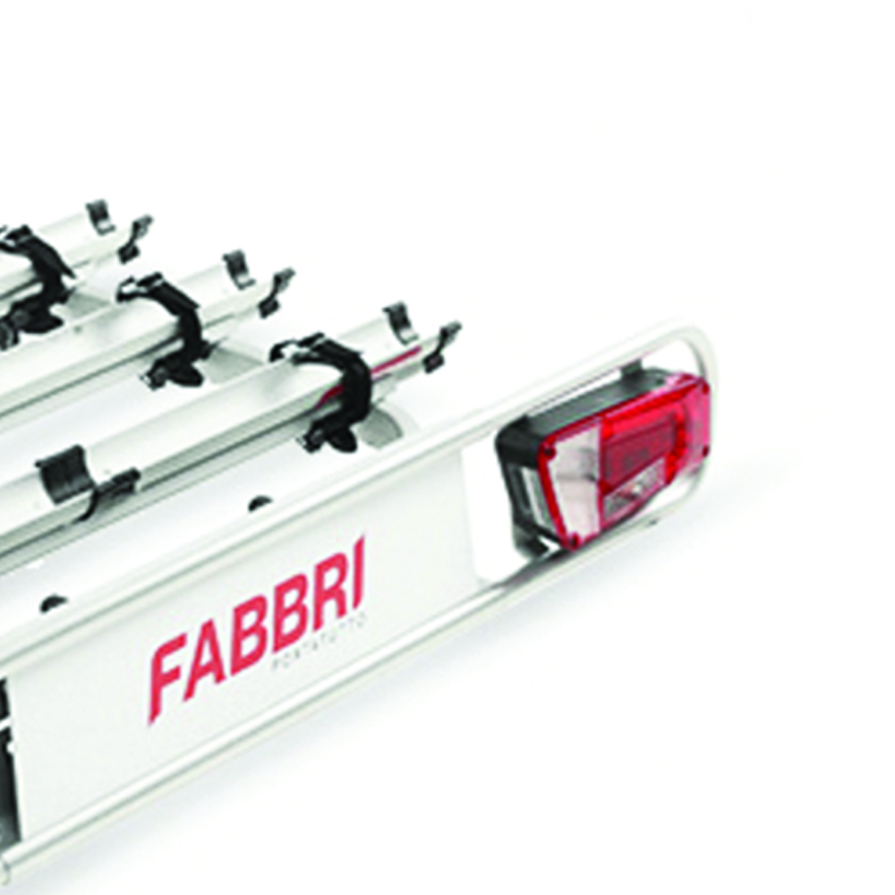 Tow hook bike rack - Fabbri Portabici Per Gancio Traino Bici Exclusive Deluxe 2 Richiudibile Antifurto