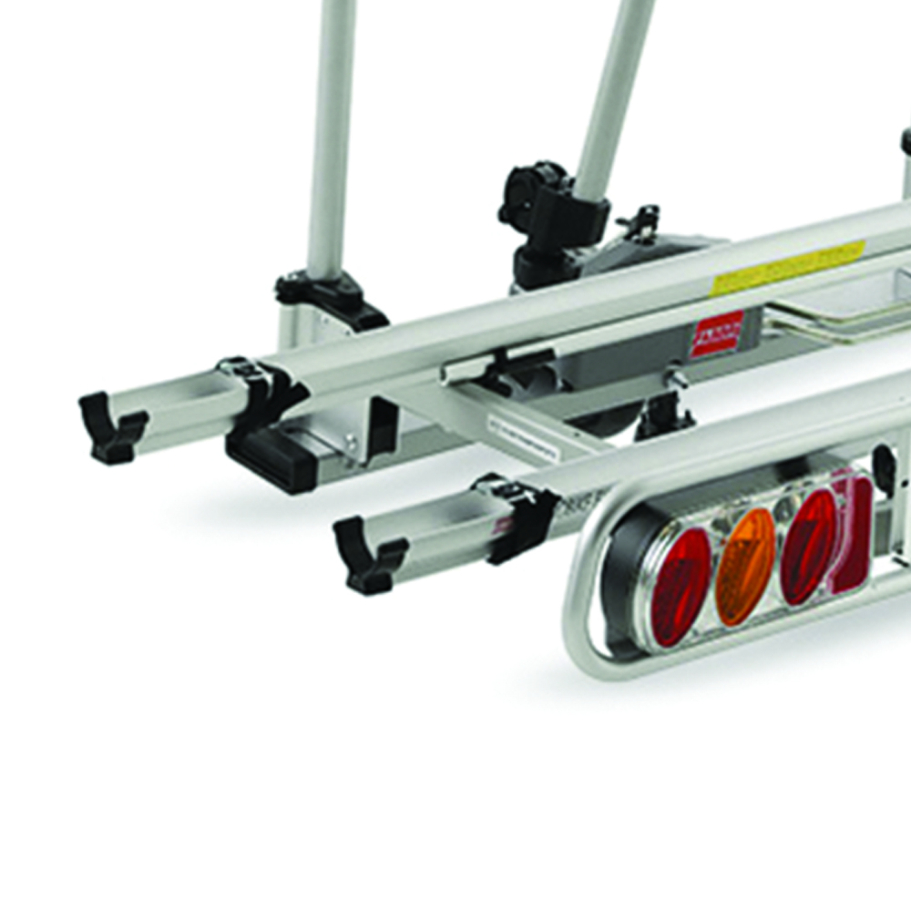 Tow hook bike rack - Fabbri Portabici Per Gancio Traino Elettrobike Exclusive Deluxe Richiudibile Antifurto