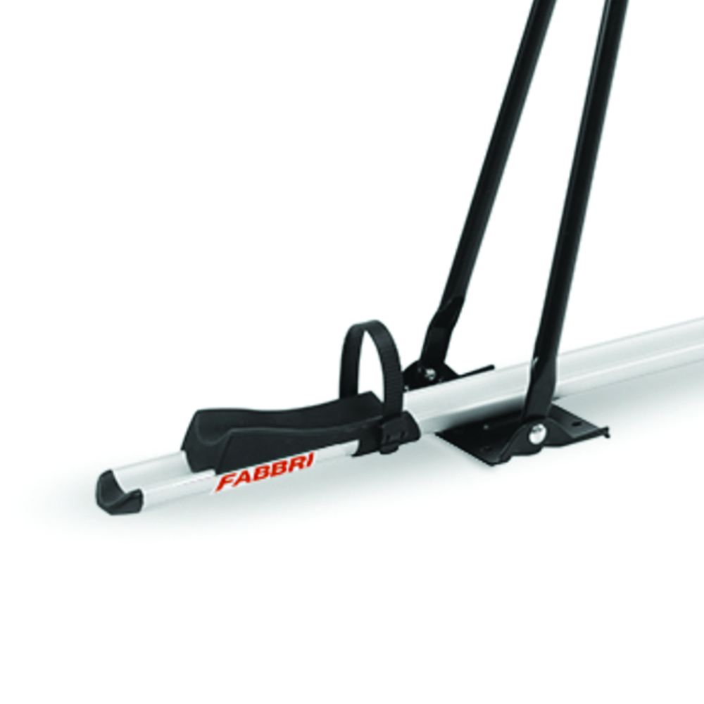 Roof bike rack - Fabbri Universal 3000 Alu Car Roof Bike Rack For 1 Bike, Frame Fixing With Anti-theft Device