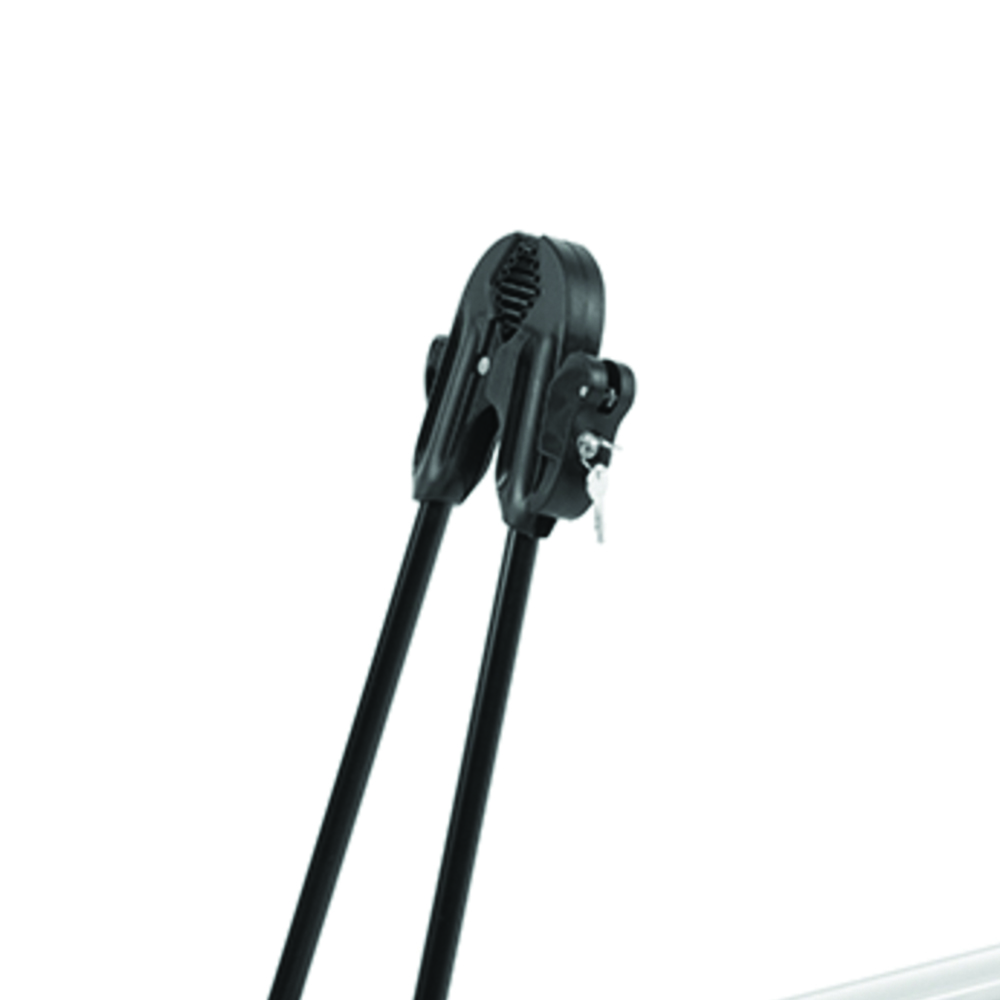 Roof bike rack - Fabbri Universal 3000 Alu Car Roof Bike Rack For 1 Bike, Frame Fixing With Anti-theft Device