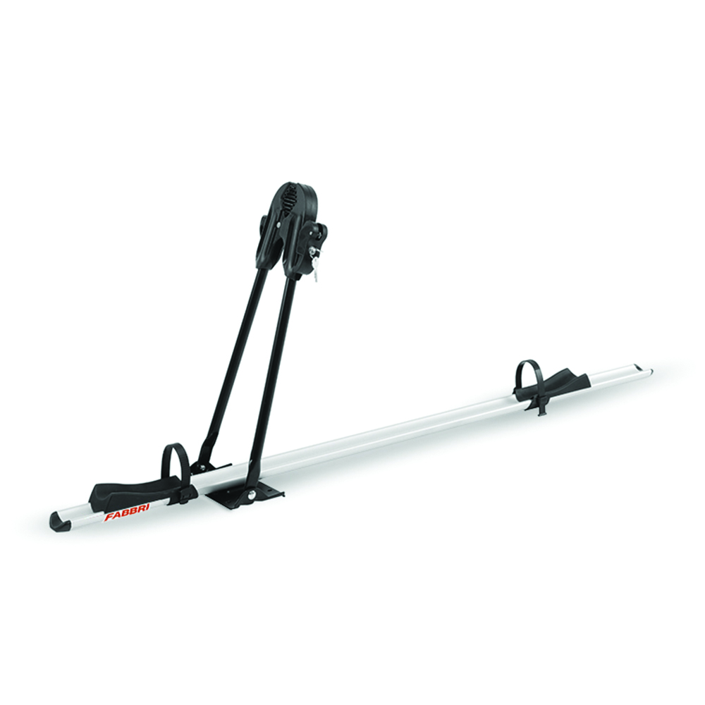 Roof bike rack - Fabbri Universal 3000 Alu Car Roof Bike Rack For 1 Bike, Frame Fixing With Anti-theft Device