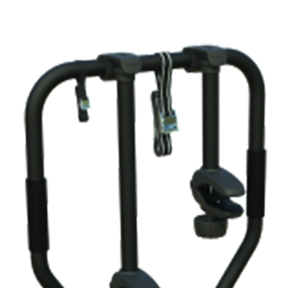 Tow hook bike rack - Peruzzo Universal Fixed Bike Rack For Siena Tow Hook For 3 Bikes
