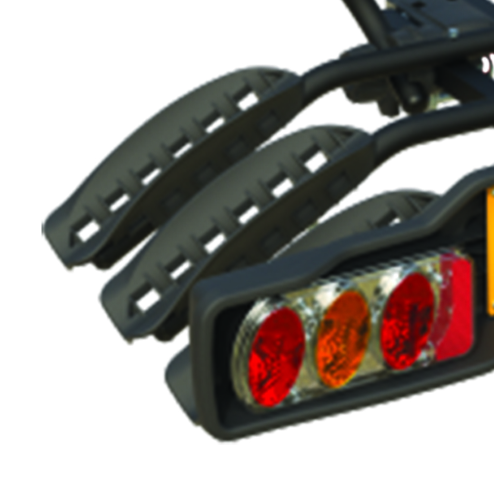 Tow hook bike rack - Peruzzo Universal Fixed Bike Rack For Siena Tow Hook For 3 Bikes