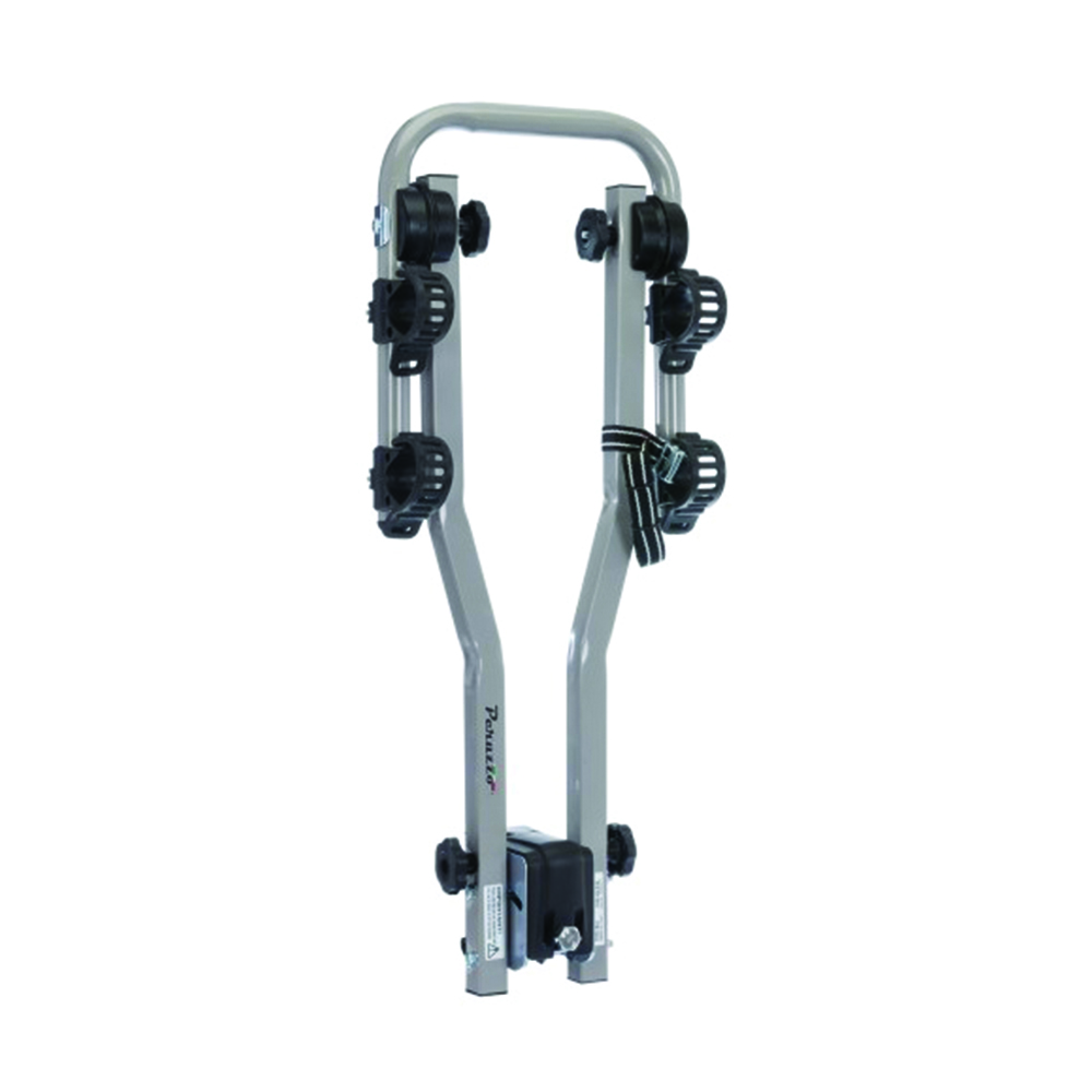 Tow hook bike rack - Peruzzo Universal Tilting Aluminum Bike Rack For Arezzo Tow Hook For 2 Bikes