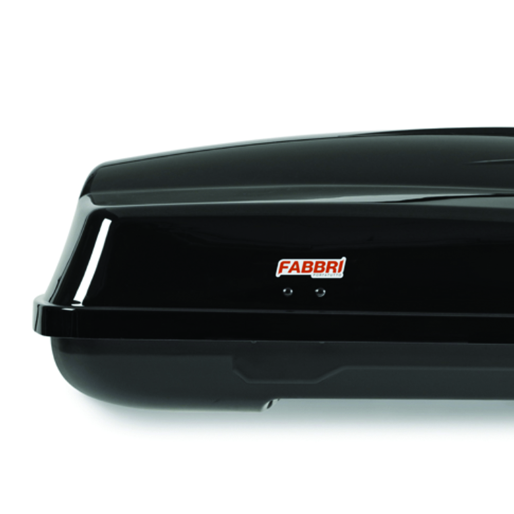 Roof box - Fabbri 340lt Car Roof Box Nova 340 Black Luggage Carrier Trunk