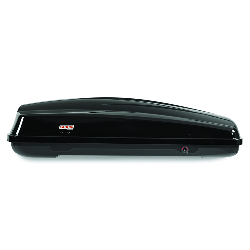 Roof box - Fabbri 340lt Car Roof Box Nova 340 Black Luggage Carrier Trunk