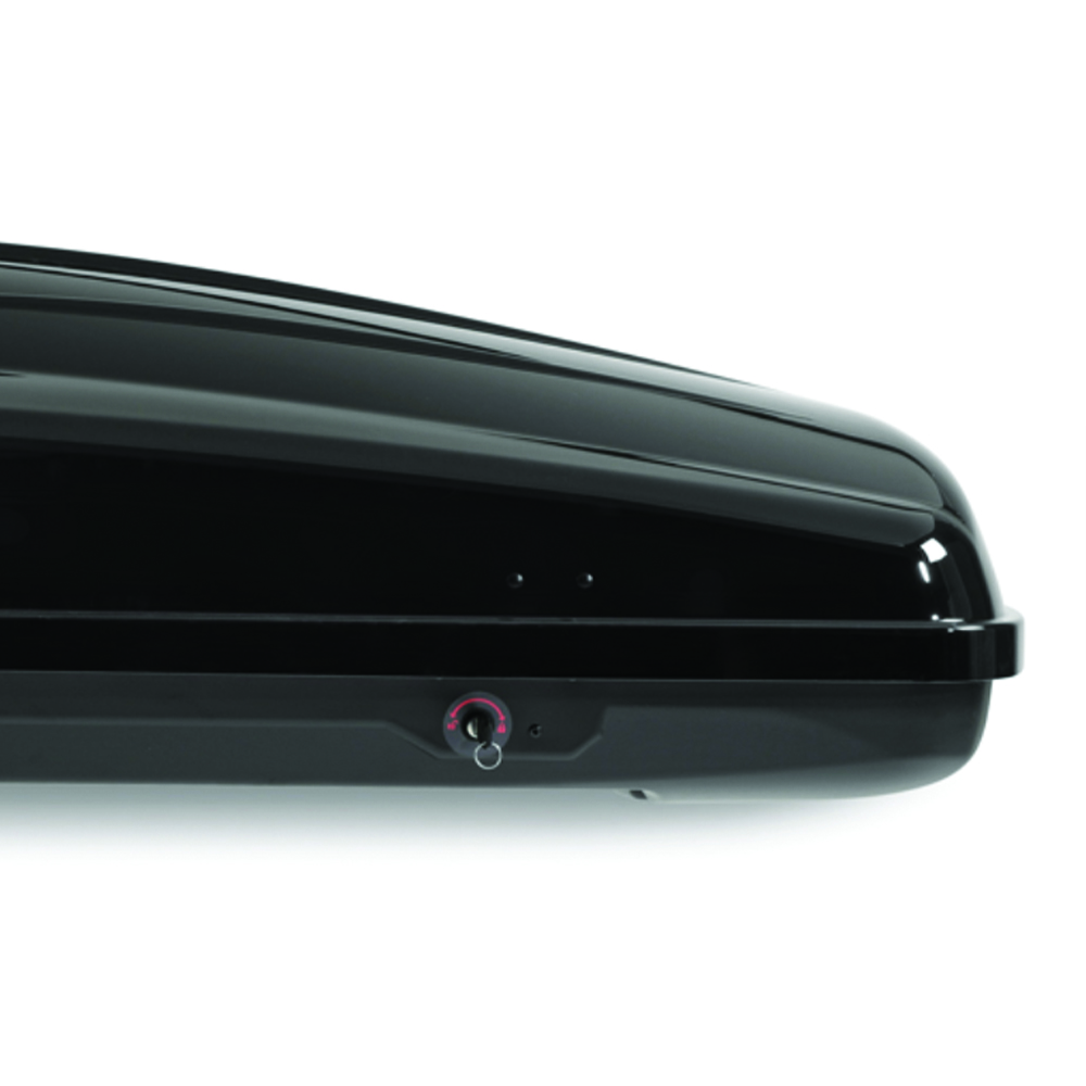 Roof box - Fabbri 430lt Car Roof Box Nova 430 Black Luggage Carrier Trunk