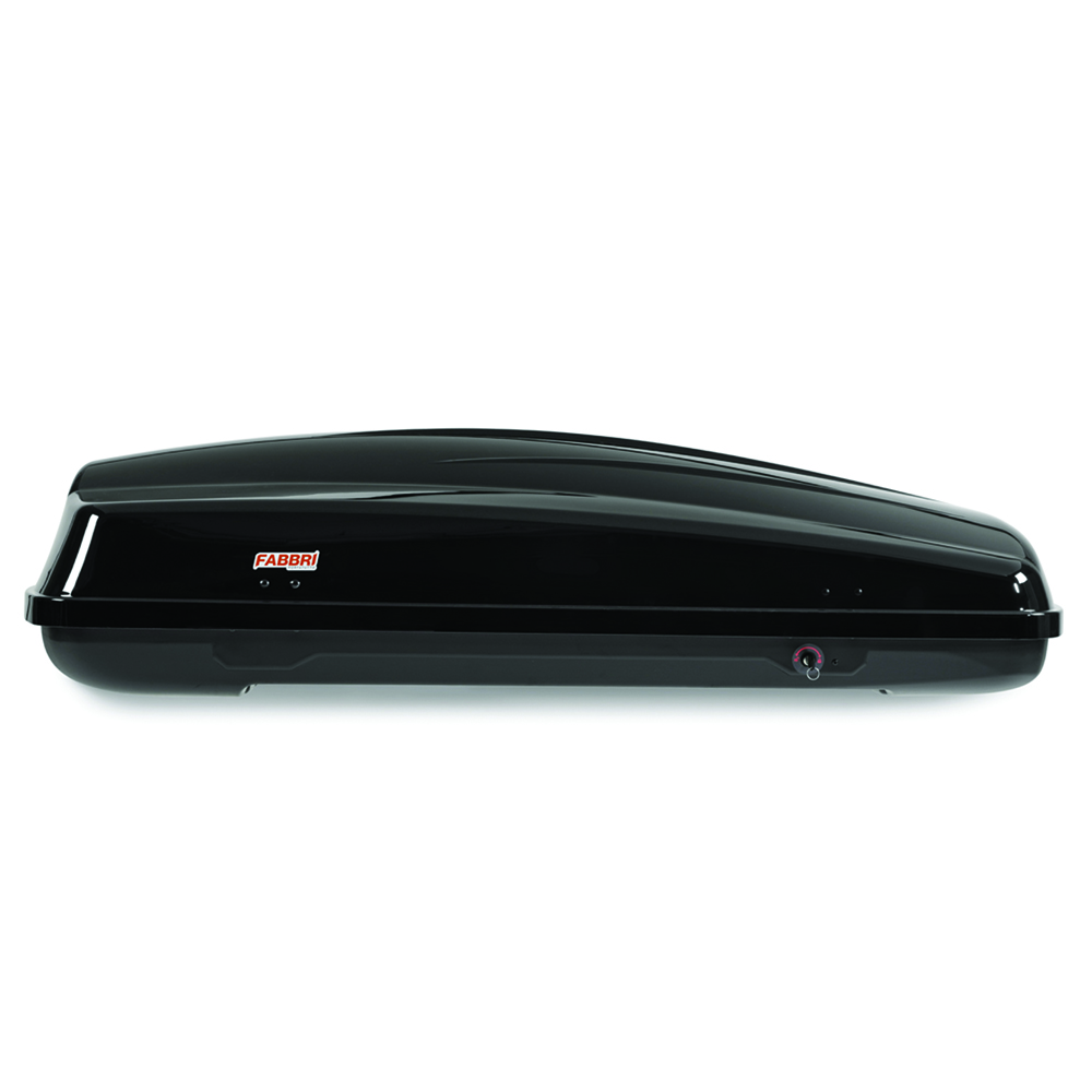 Roof box - Fabbri 430lt Car Roof Box Nova 430 Black Luggage Carrier Trunk