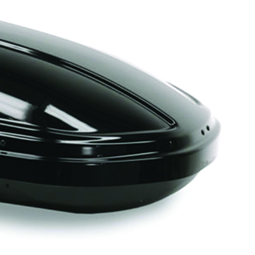 Roof box - Fabbri 450lt Car Roof Box Supernova 450 Black Luggage Carrier Trunk