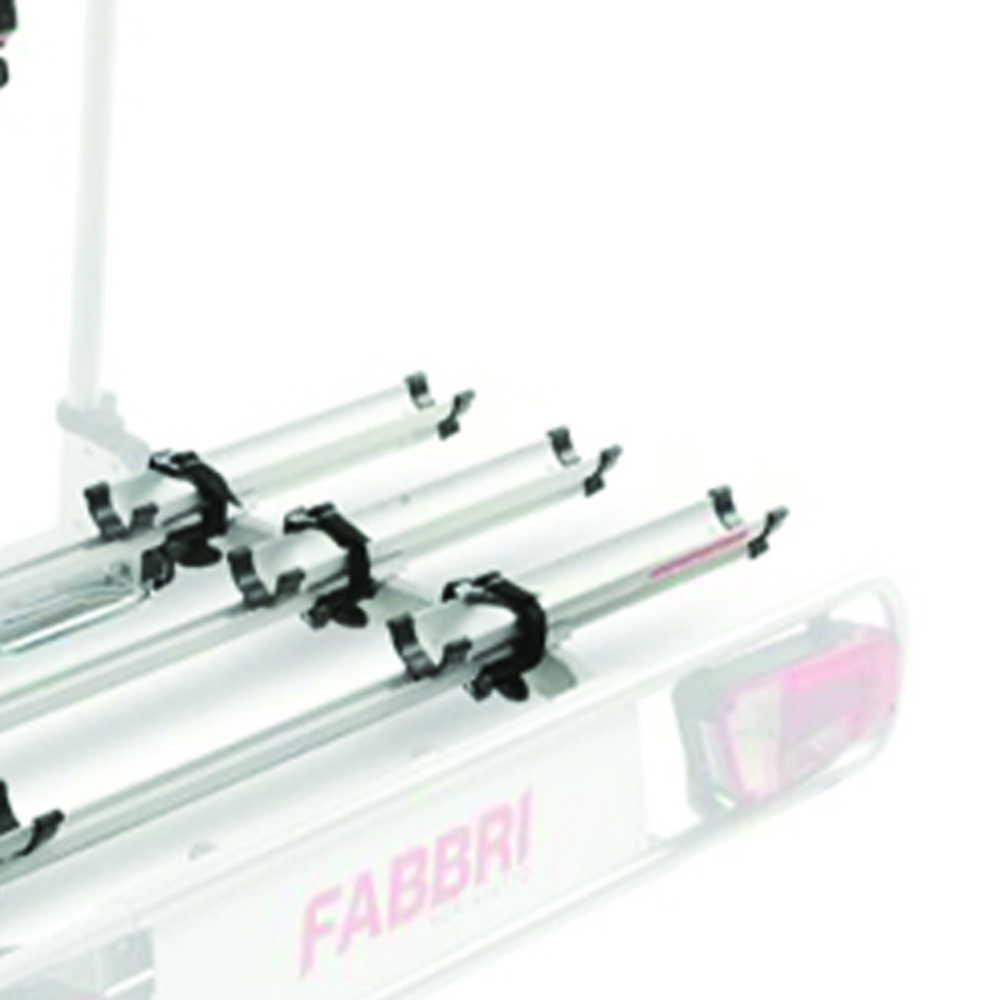 Accessori Portasci/Snowboard - Fabbri Optional Portasci Gancio Traino Exclusive Ski & Board Per 3 Bici