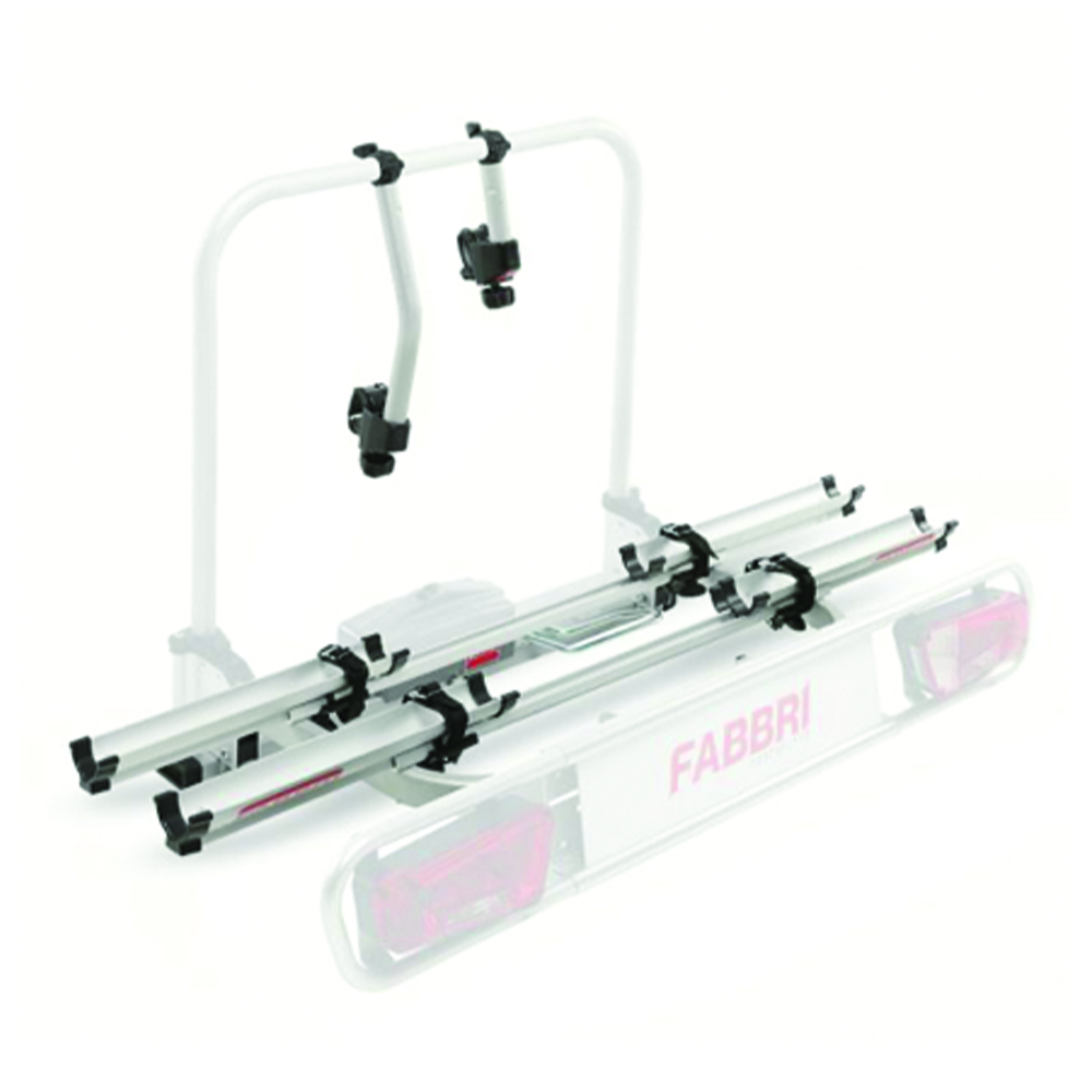 Accessori Portasci/Snowboard - Fabbri Optional Exclusive Ski & Board Tow Hook Ski Rack For 2 Bikes