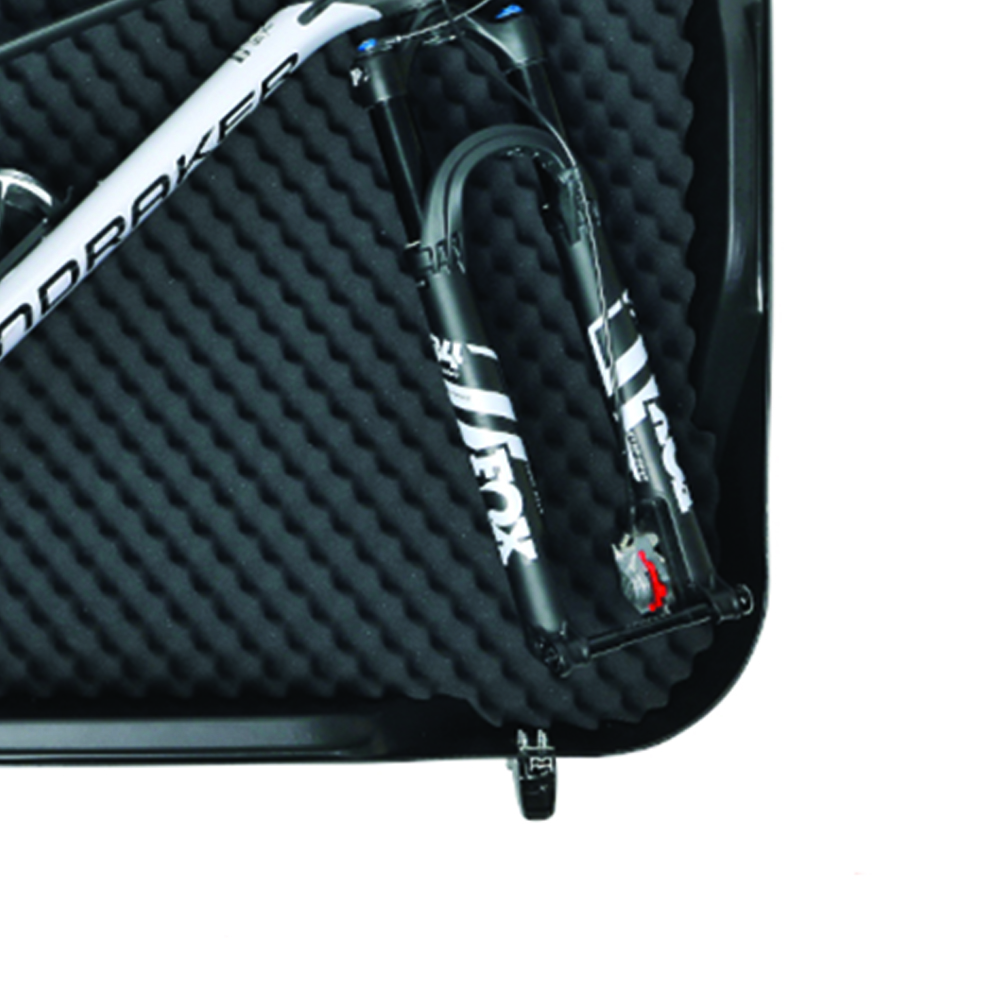 Floor bike rack - Fabbri Aircube Suitcase For Racing Bikes Or Mtbs From 26 To 29 For Transport By Car And Plane