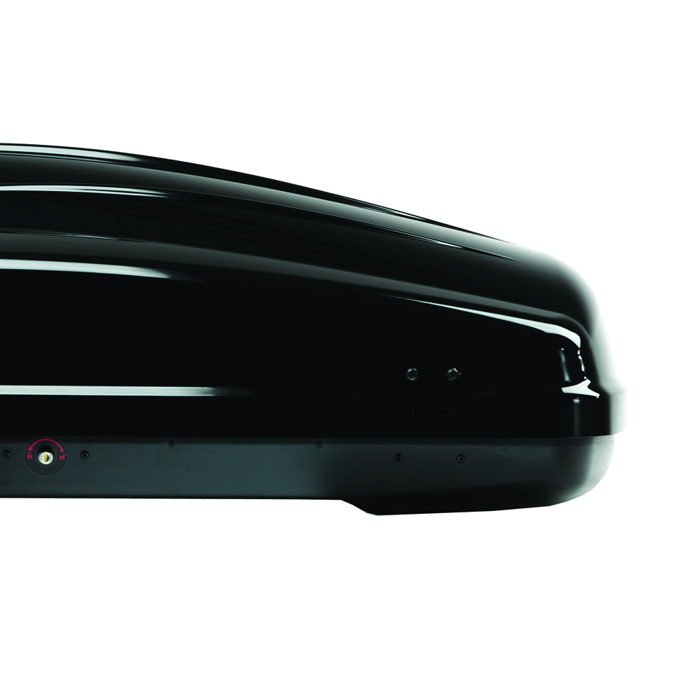 Roof box - Modula 340lt Car Roof Box Luggage Carrier Ciao 340 Black Trunk Carrier