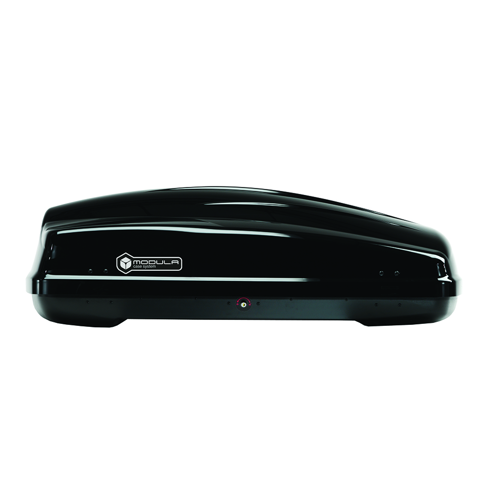 Roof box - Modula 340lt Car Roof Box Luggage Carrier Ciao 340 Black Trunk Carrier