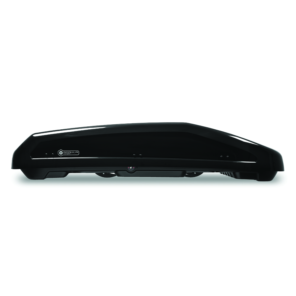 Roof box - Modula 550lt Car Roof Box Luggage Carrier Evo 550 Black Trunk Carrier