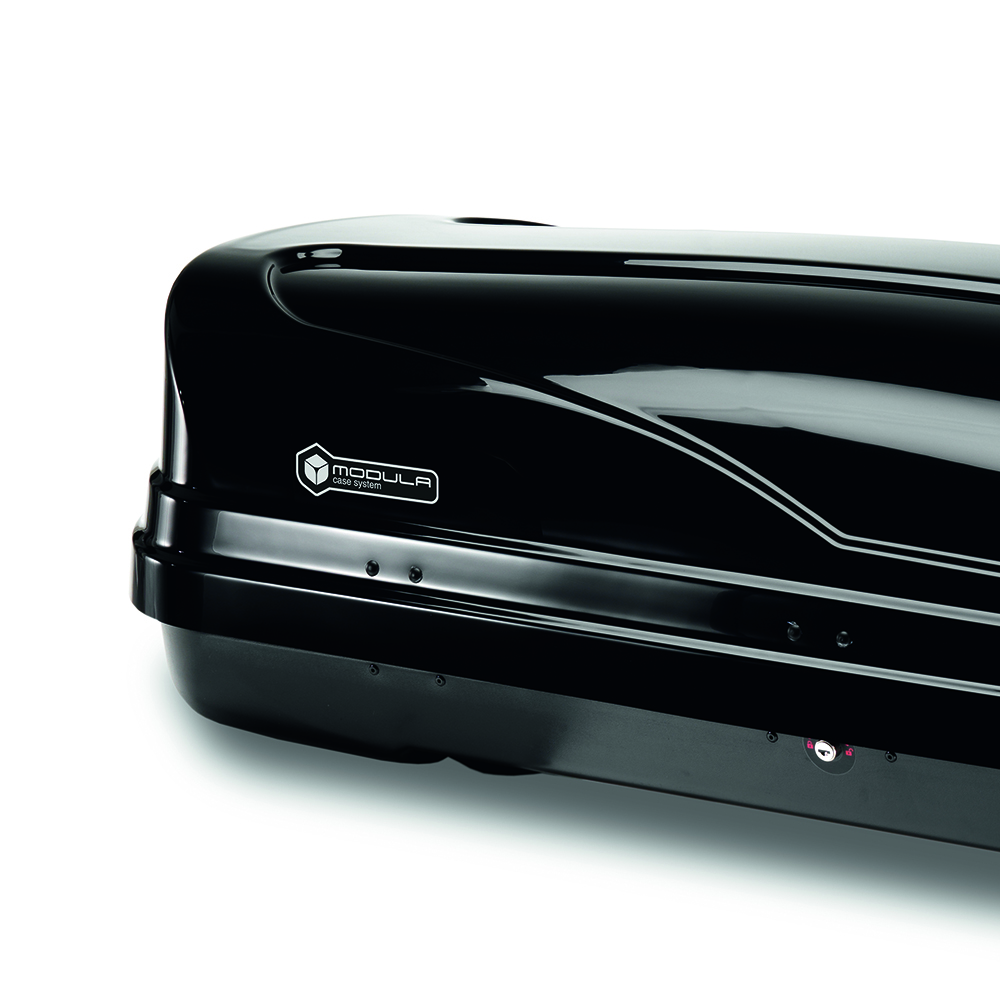 Roof box - Modula 450lt Car Roof Box Luggage Carrier Wego 450 Black Trunk Carrier