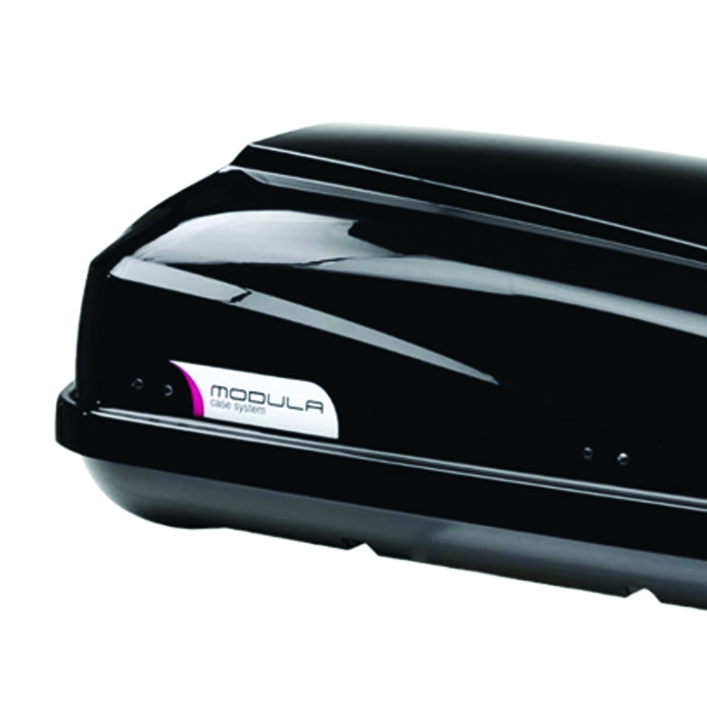 Roof box - Modula 460lt Car Roof Box Travel Easy 460 Black Luggage Carrier Trunk
