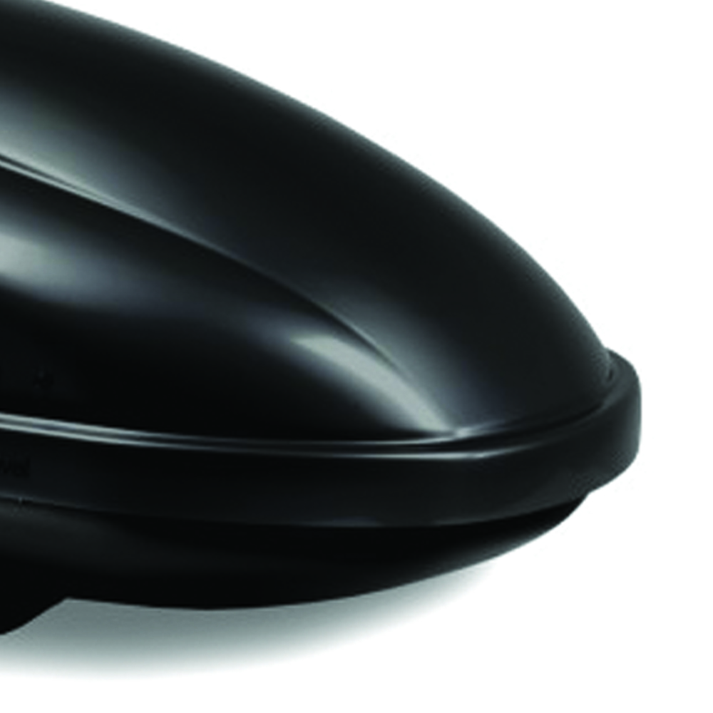 Roof box - Modula 370lt Car Roof Box Travel 370 Black Luggage Carrier Trunk