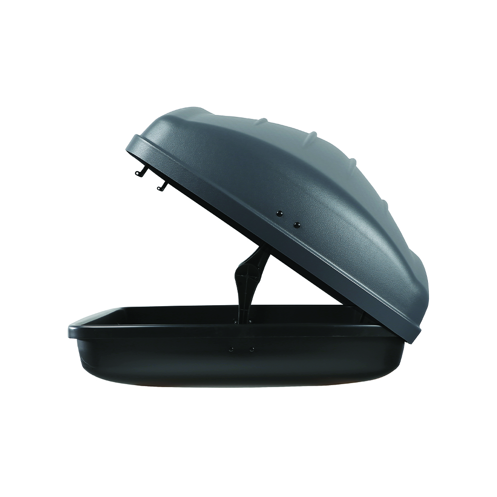 Roof box - Modula 340lt Car Roof Box Luggage Carrier Ciao 340 Grey Trunk Carrier