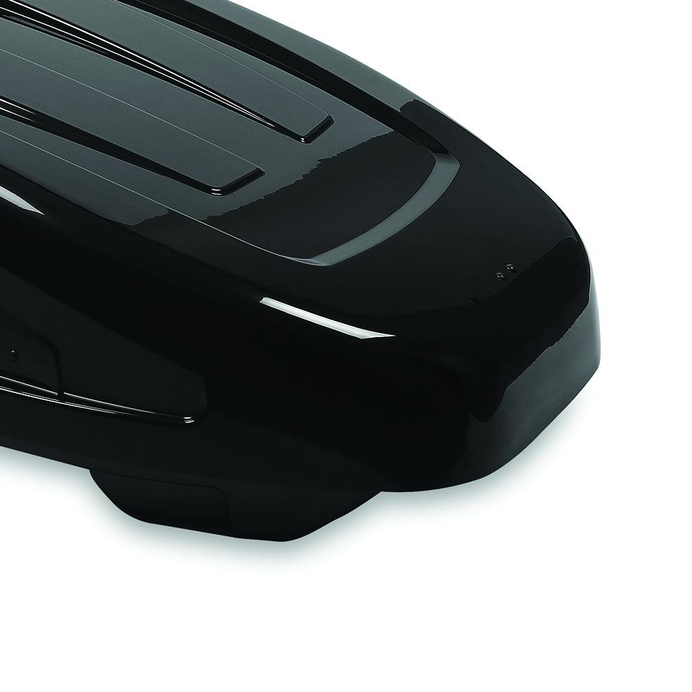 Roof box - Modula 400lt Car Roof Box Luggage Carrier Evo 400 Black Trunk Carrier