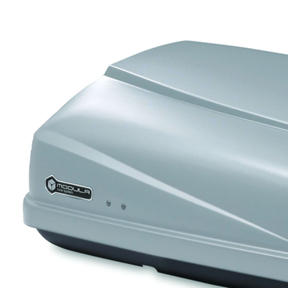 Roof box - Modula 460lt Beluga Easy 460 Grey Roof Box Luggage Carrier