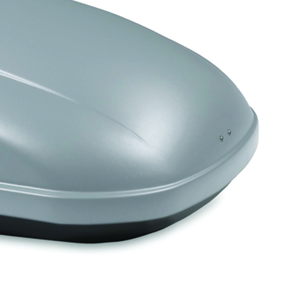 Roof box - Modula 460lt Beluga Easy 460 Grey Roof Box Luggage Carrier