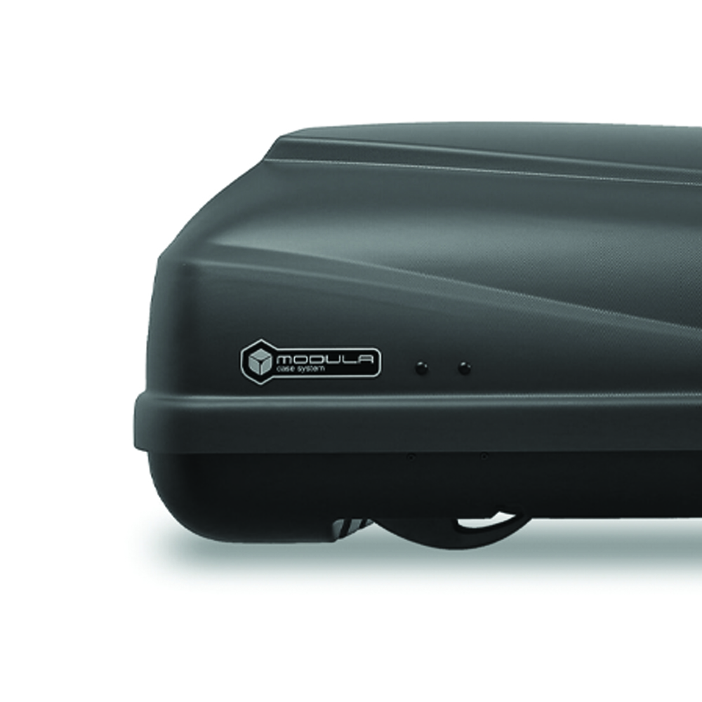Roof box - Modula 460lt Beluga Xl 460 Grey Roof Box Luggage Carrier