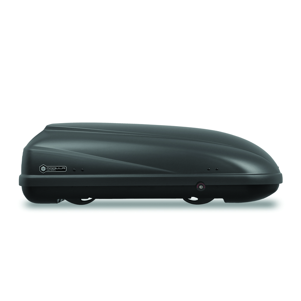 Roof box - Modula 460lt Beluga Xl 460 Grey Roof Box Luggage Carrier