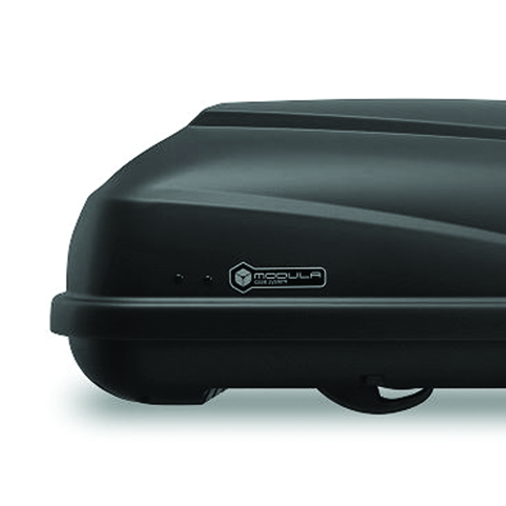 Roof box - Modula 460lt Car Roof Box Travel 460 Luggage Carrier Grey Trunk