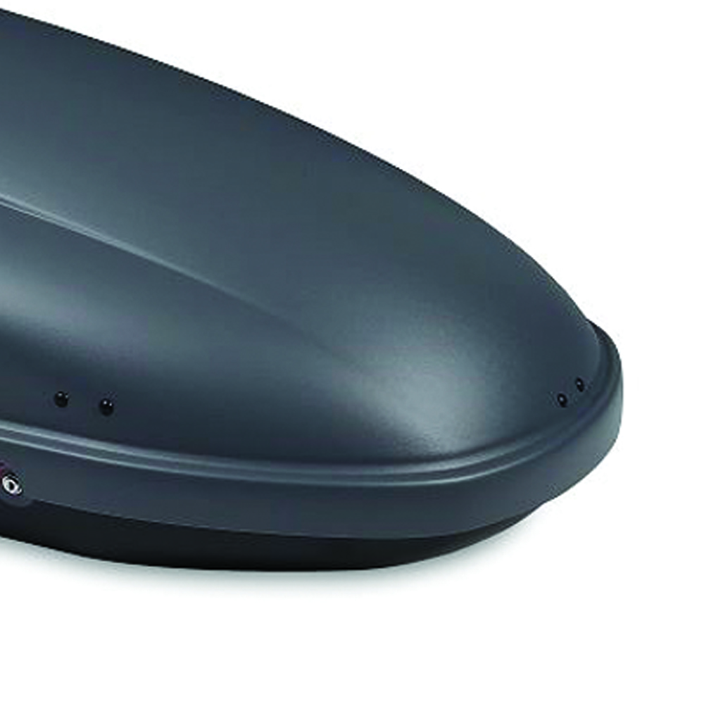 Roof box - Modula 650lt Car Roof Box Travel 650 Luggage Carrier Grey Trunk