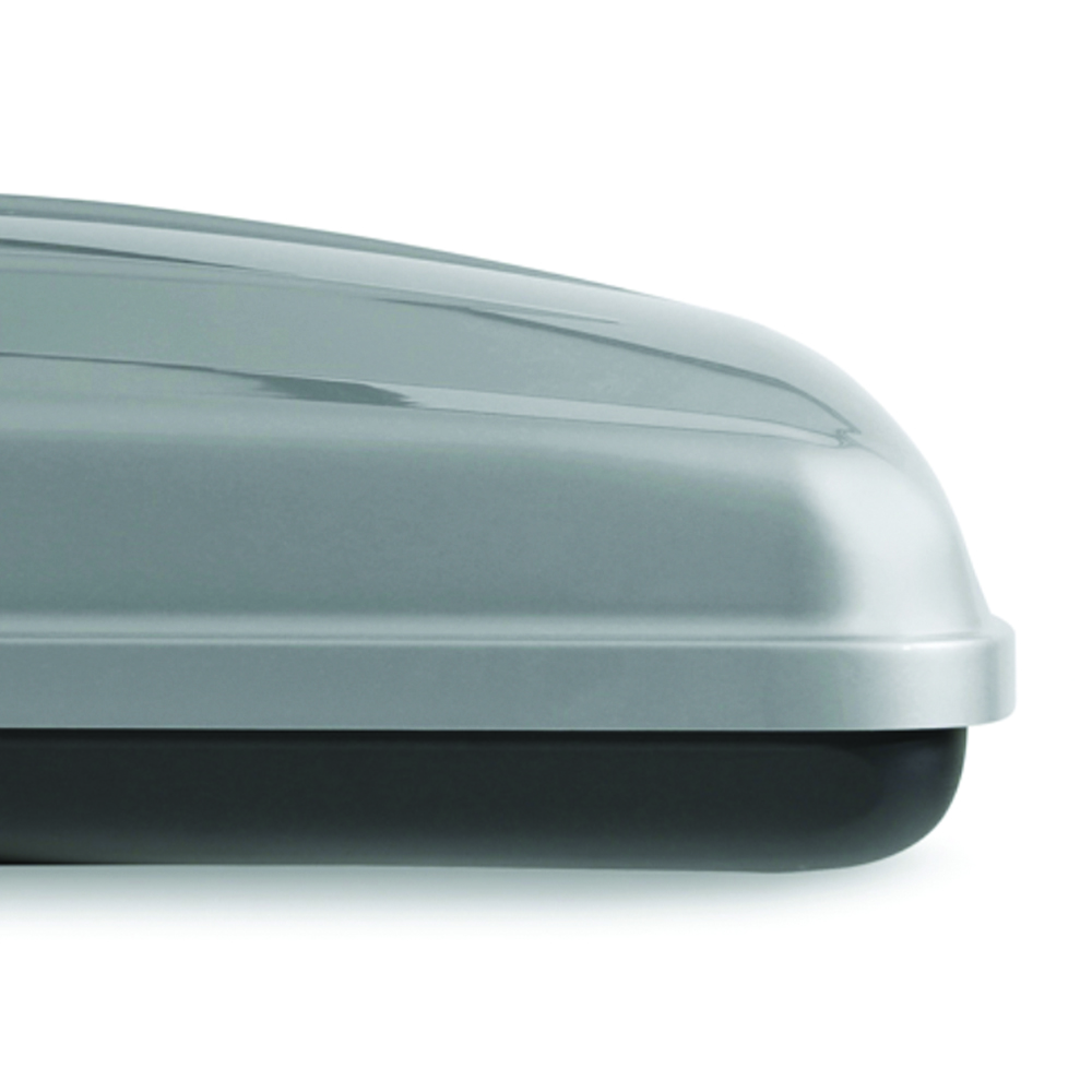 Roof box - Fabbri 430lt Car Roof Box Nova 430 Grey Luggage Carrier Trunk